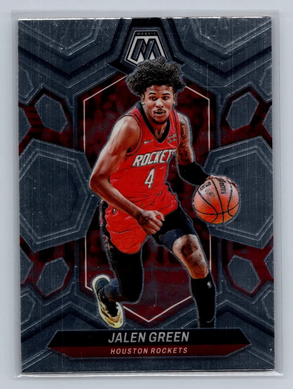 2023-24 Panini Mosaic #51 Jalen Green Houston Rockets - Basketball Card Single