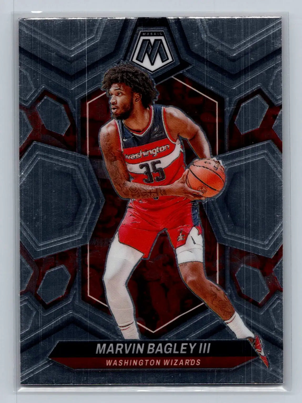 2023-24 Panini Mosaic #54 Marvin Bagley III Washington Wizards - Basketball Card Single