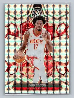 2023-24 Panini Mosaic #63 Tari Eason Mosaic Houston Rockets - Basketball Card Single