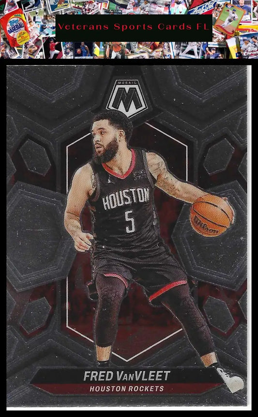 2023-24 Panini Mosaic #7 Jabari Smith Jr. - Basketball Card Single