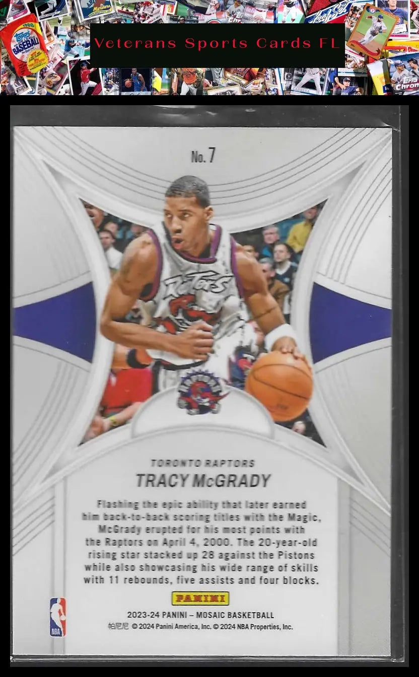 2023-24 Panini Mosaic #7 Nikola Jokic Thunder Road - Basketball Card Single