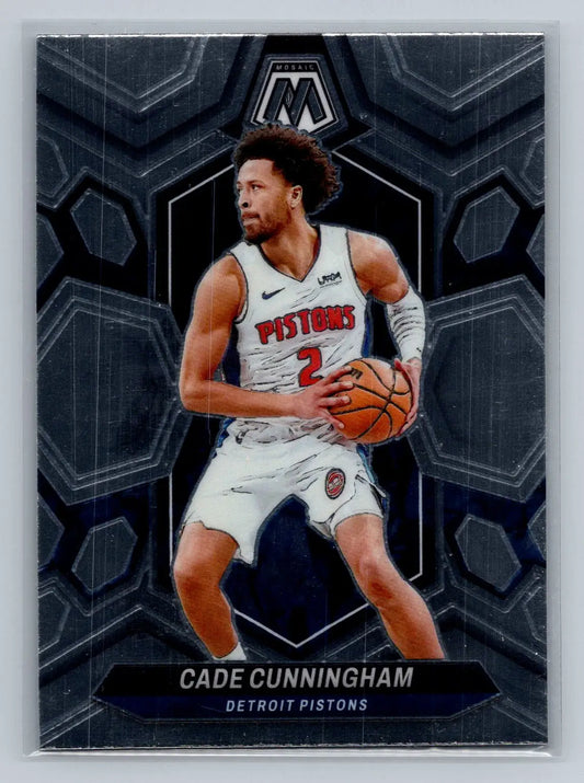 2023-24 Panini Mosaic #81 Cade Cunningham Detroit Pistons - Basketball Card Single