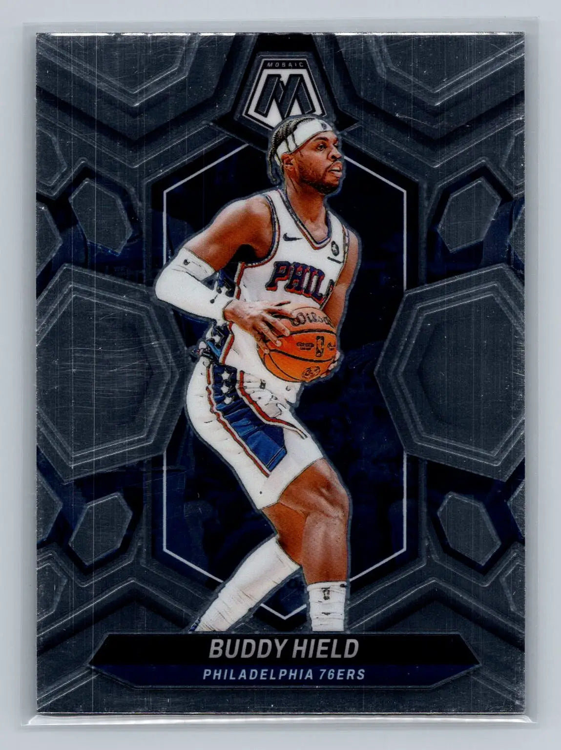 2023-24 Panini Mosaic #84 Buddy Hield Philadelphia 76ers - Basketball Card Single
