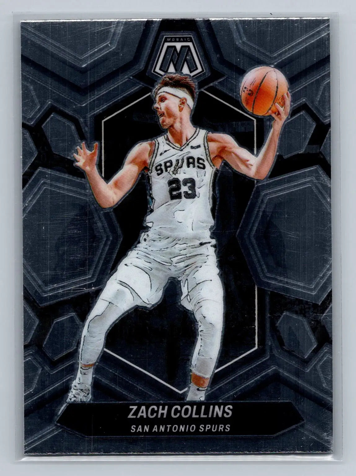 2023-24 Panini Mosaic #97 Zach Collins San Antonio Spurs - Basketball Card Single