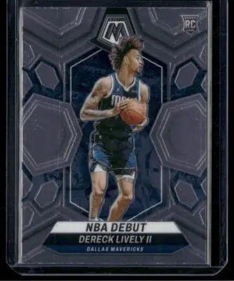2023-24 Panini Mosaic Dereck Lively II #No. 265 RC Basketball - Basketball Card Single