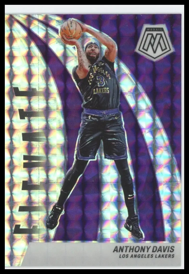 2023-24 Panini Mosaic - Elevate Anthony Davis #24 Mosaic Prizm