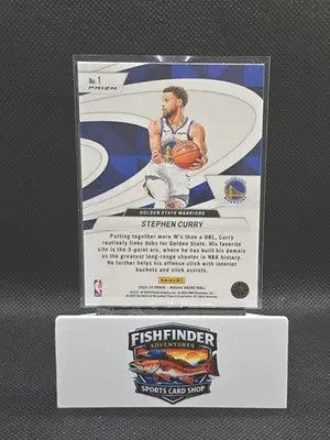 2023-24 Panini Mosaic - Give and Go Stephen Curry #1 Green Mosaic Prizm - Basketball Card Single
