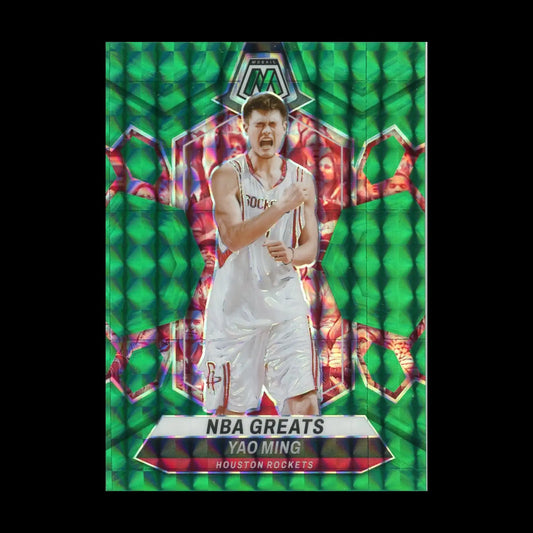 2023-24 Panini Mosaic Green Mosaic #151 - 300 Complete Your Set You Choose Pick - #294 Yao Ming - Basketball Card Single