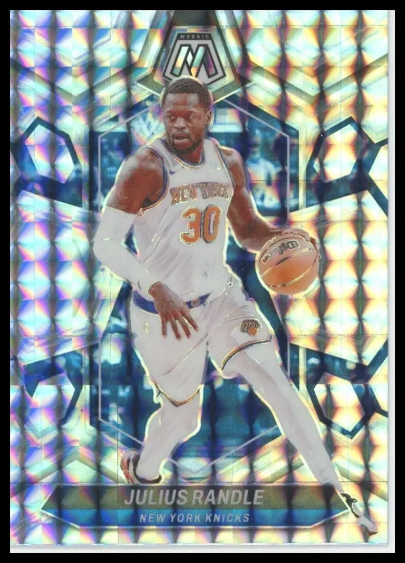 2023-24 Panini Mosaic - Julius Randle #61 Mosaic Prizm