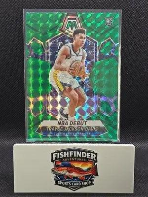 2023-24 Panini Mosaic - NBA Debut Trayce Jackson-Davis #254 Green Mosaic... - Basketball Card Single