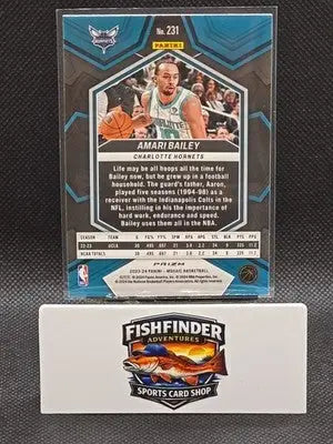2023-24 Panini Mosaic - Rookies Amari Bailey #231 Mosaic Prizm (RC) - Basketball Card Single
