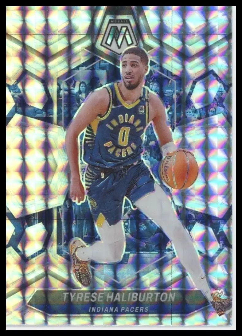 2023-24 Panini Mosaic - Tyrese Haliburton #2 Mosaic Prizm