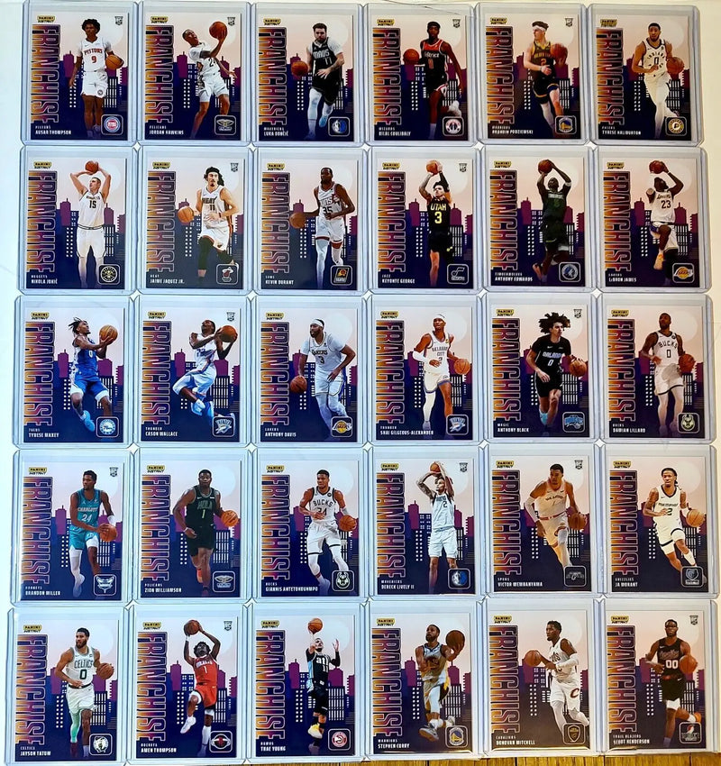 2023-24 Panini NBA Franchise Complete 30 Card Basketball Card Set 1 of 485 - Basketball Card Single