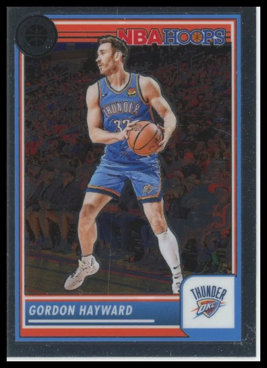 2023-24 Panini Nba Hoops Premium Stock Gordon Hayward #263 OKC Thunder Card NBA - Basketball Card Single
