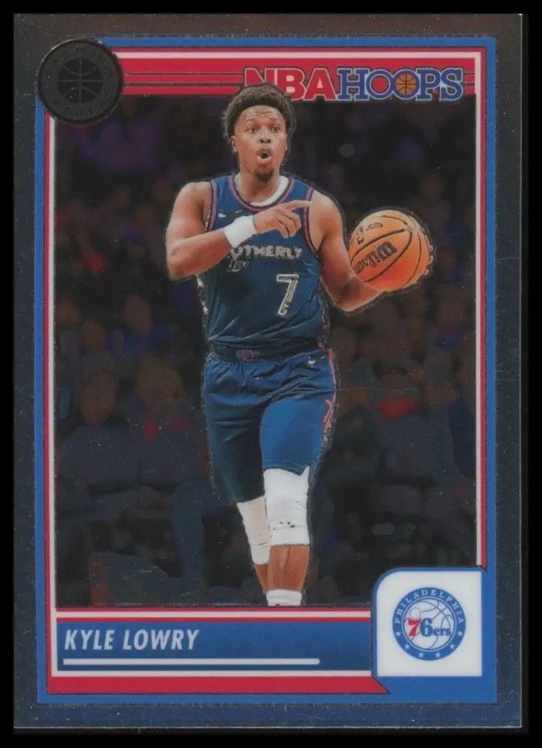 2023-24 Panini Nba Hoops Premium Stock Kyle Lowry #83 Philadelphia 76ers Card - Basketball Card Single