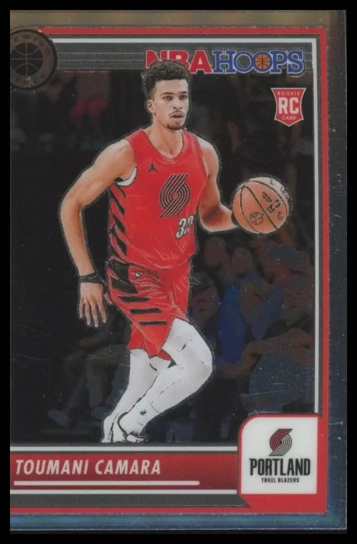 2023-24 Panini Nba Hoops Premium Stock Toumani Camara #10 Rookie Portland TB NBA - Basketball Card Single