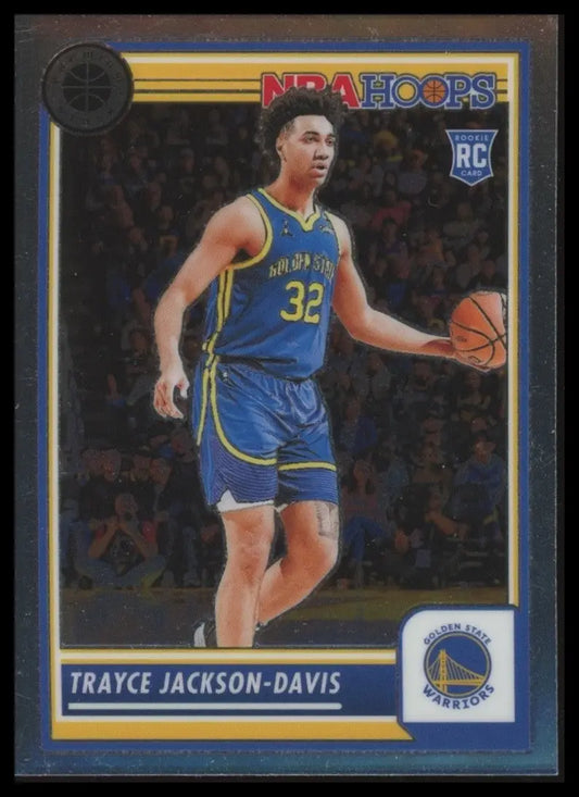 2023-24 Panini Nba Hoops Premium Stock Trayce Jackson Davis #68 Rookie Warriors - Basketball Card Single
