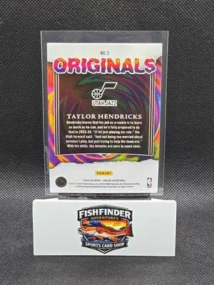 2023-24 Panini Origins - Originals Taylor Hendricks #2 (RC) - Basketball Card Single