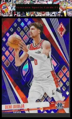 2023-24 Panini Phoenix #104 Deni Avdija Phoenix Blue Ice