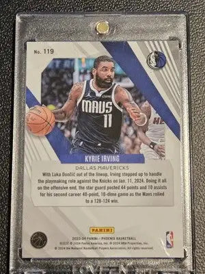 2023-24 Panini Phoenix #119 Kyrie Irving Red #/199 - Basketball Card Single