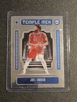 2023-24 Panini Phoenix #14 Joel Embiid Temple Men Silver - Basketball Card Single