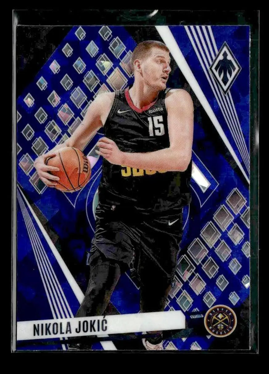 2023-24 Panini Phoenix #169 Nikola Jokic Phoenix Blue Ice - Basketball Card Single