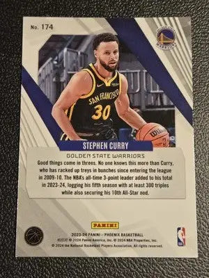 2023-24 Panini Phoenix #174 Stephen Curry - Basketball Card Single
