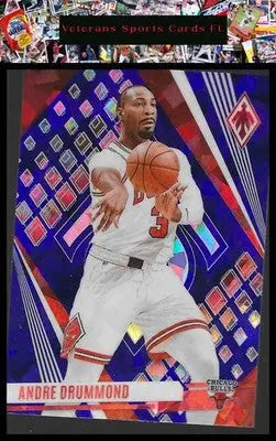 2023-24 Panini Phoenix #188 Andre Drummond Phoenix Blue Ice