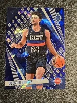 2023-24 Panini Phoenix #190 Quentin Grimes Phoenix Blue Ice - Basketball Card Single