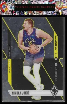 2023-24 Panini Phoenix #20 Nikola Jokic Fade To Black
