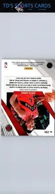 Scottie Barnes Phoenix basketball card from 2023 24 Panini Phoenix Blue Ice set