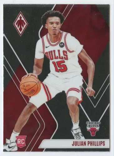 2023-24 Panini Phoenix #275 Julian Phillips NM-MT RC Rookie Bulls ID:76155 - Basketball Card Single