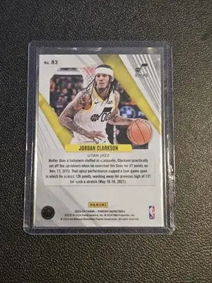 2023-24 Panini Phoenix #83 Jordan Clarkson Phoenix Red Ice - Basketball Card Single