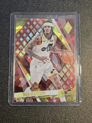 2023-24 Panini Phoenix #83 Jordan Clarkson Phoenix Red Ice - Basketball Card Single