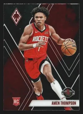 2023-24 Panini Phoenix Amen Thompson #300 RC Houston Rockets - Basketball Card Single