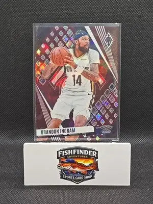 2023-24 Panini Phoenix - Brandon Ingram #129 Maroon Ice Phoenix /275 - Basketball Card Single