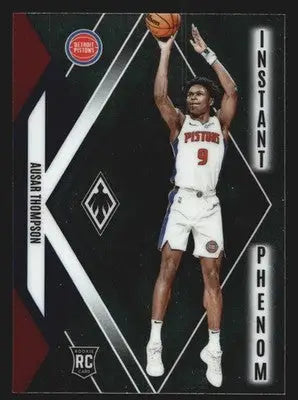 2023-24 Panini Phoenix Instant Phenom Ausar Thompson #4 RC Detroit Pistons - Basketball Card Single