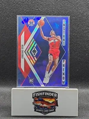 2023-24 Panini Phoenix - Instant Phenom Bilal Coulibaly #15 Blue Ice (RC) - Basketball Card Single