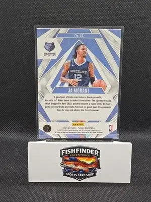 2023-24 Panini Phoenix - Paragon Ja Morant #22 Silver - Basketball Card Single