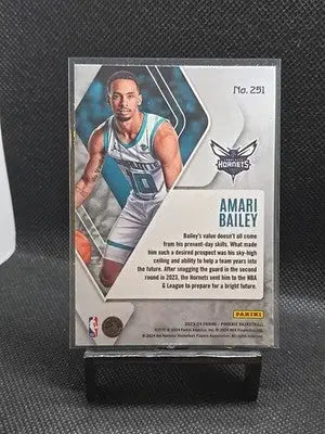 2023-24 Panini Phoenix - Rookies Amari Bailey #251 Blue Ice (RC) - Basketball Card Single