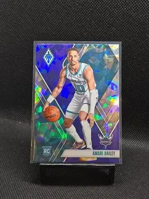 2023-24 Panini Phoenix - Rookies Amari Bailey #251 Blue Ice (RC) - Basketball Card Single