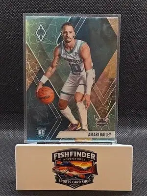 2023-24 Panini Phoenix - Rookies Amari Bailey #251 Teal Lazer Phoenix (RC) - Basketball Card Single