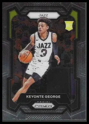 2023-24 Panini Prizm #127 Keyonte George Utah Jazz RC