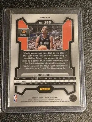 2023-24 Panini Prizm #255 Bol Bol Prizms Green - Basketball Card Single