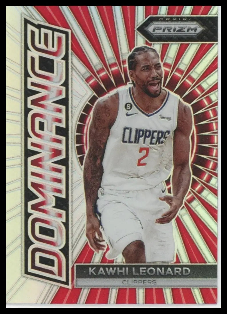2023-24 Panini Prizm - Dominance Kawhi Leonard #18 Silver Prizm