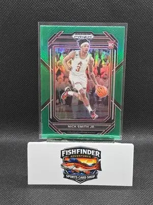 2023-24 Panini Prizm Draft Picks - Nick Smith Jr. #50 Green Prizm (RC) - Basketball Card Single