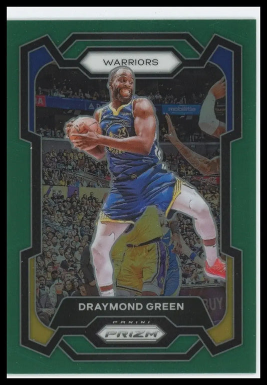 2023-24 Panini Prizm - Draymond Green #75 Green Prizm - Basketball Card Single