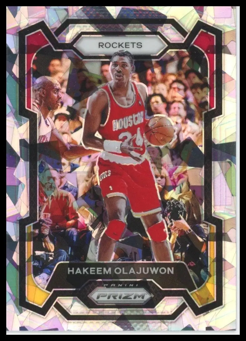 2023-24 Panini Prizm - Hakeem Olajuwon #191 Ice Prizm