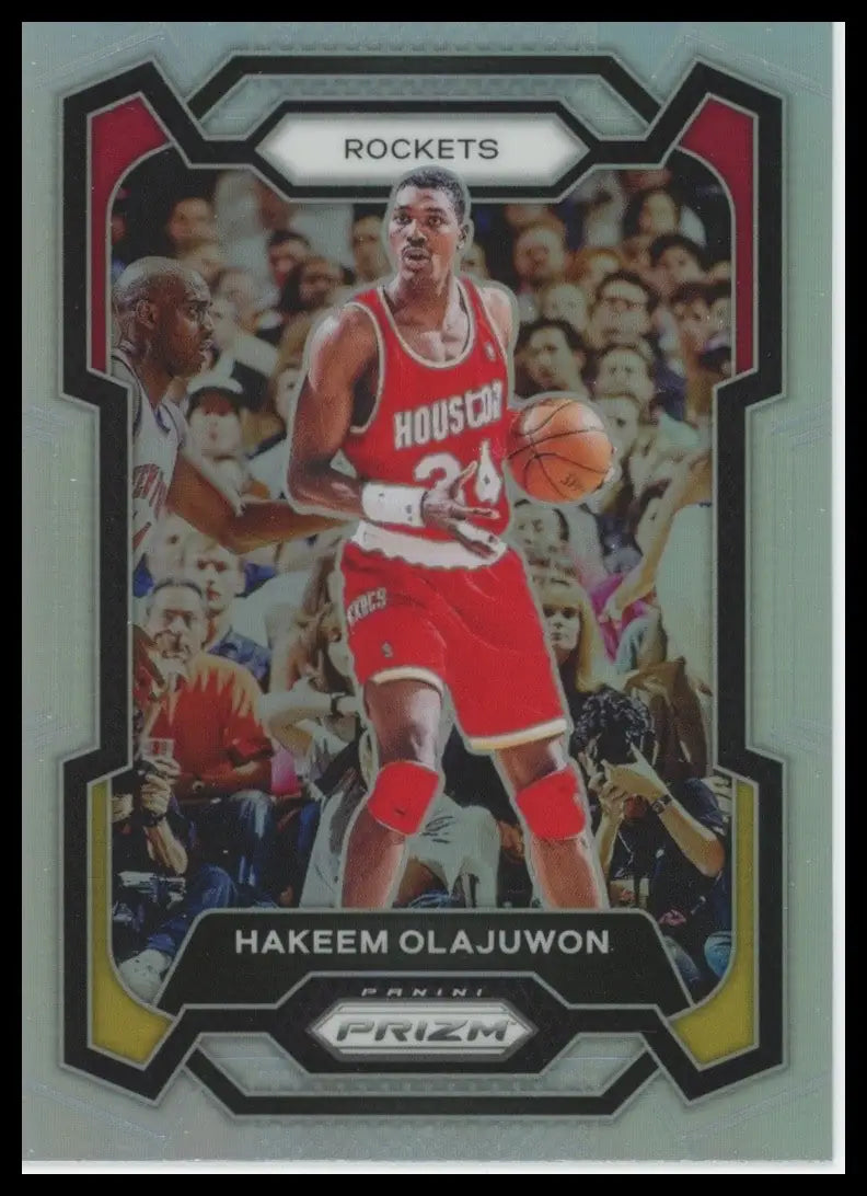 2023-24 Panini Prizm - Hakeem Olajuwon #191 Silver Prizm