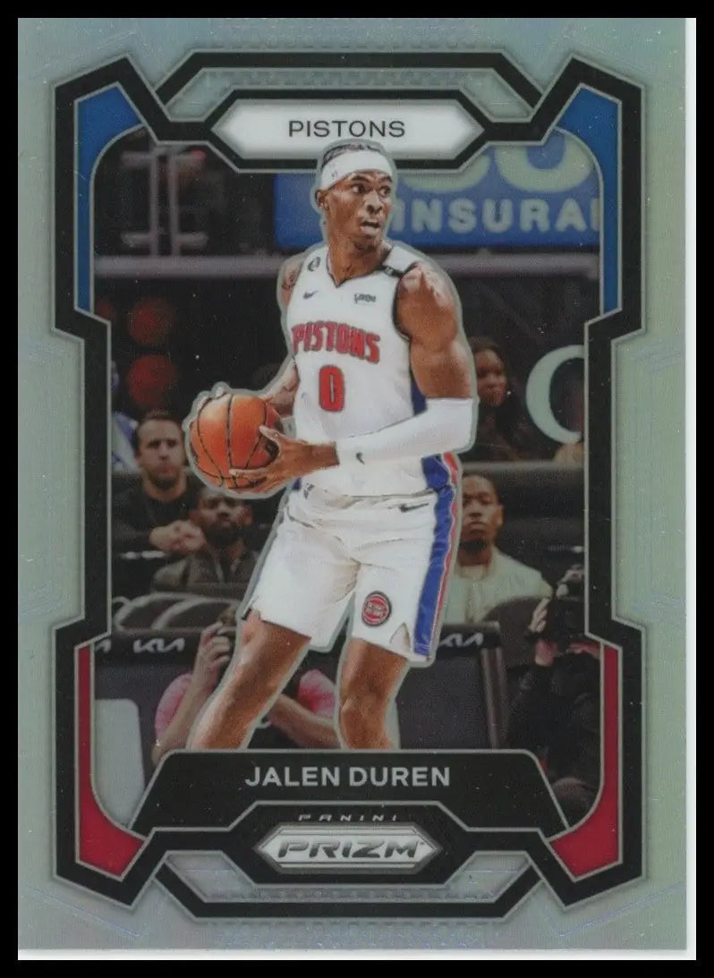 2023-24 Panini Prizm - Jalen Duren #210 Silver Prizm